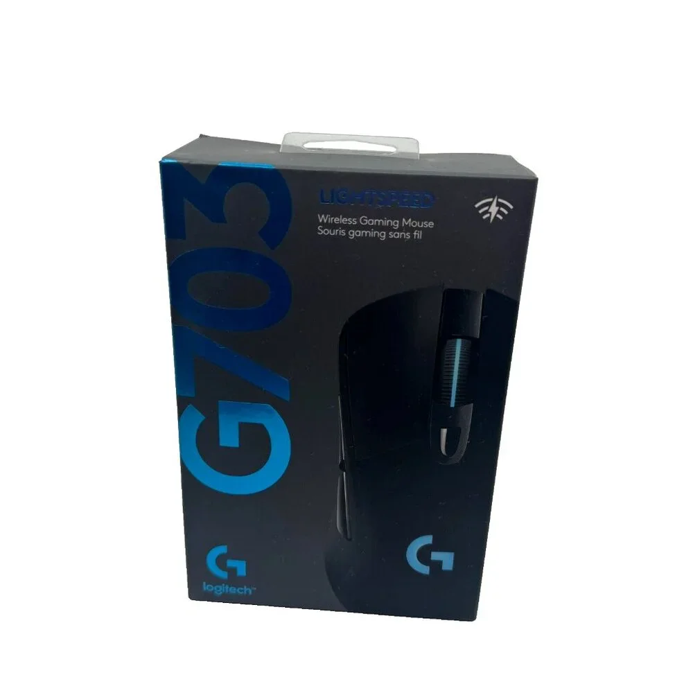 LOGITECH G703 Lightspeed Wireless Gaming Mouse with PowerPlay / Black